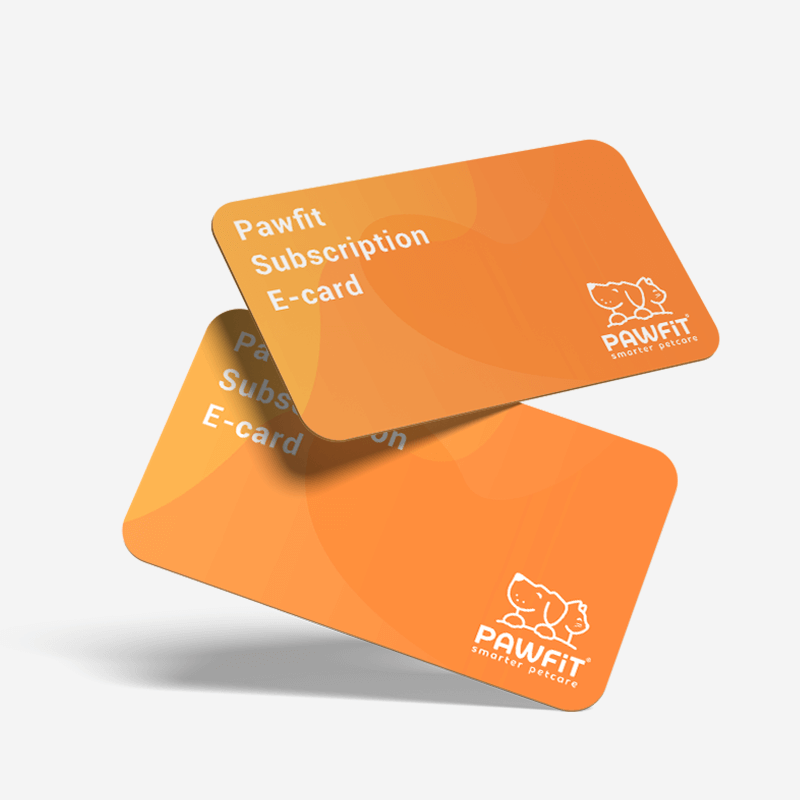 Pawfit Subscription e-card digital voucher